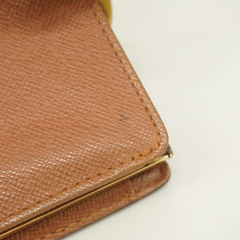 Louis Vuitton Wallet Monogram Portefeuille Viennese M61663 Brown Ladies - Picture 7 of 11